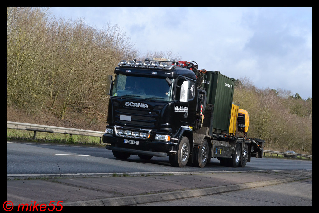 Scania P 'Mackinnon Construction' reg DIG 52 A47 Mike S Flickr