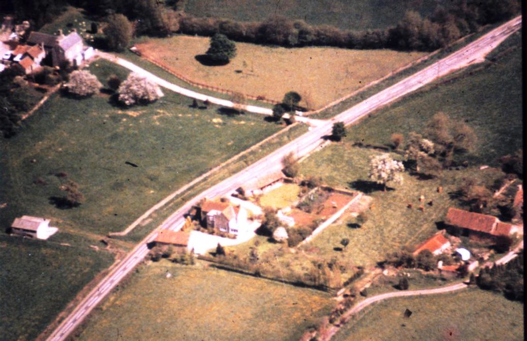 Summerleaze Farm Tytherington in centre of aerial photo Flickr