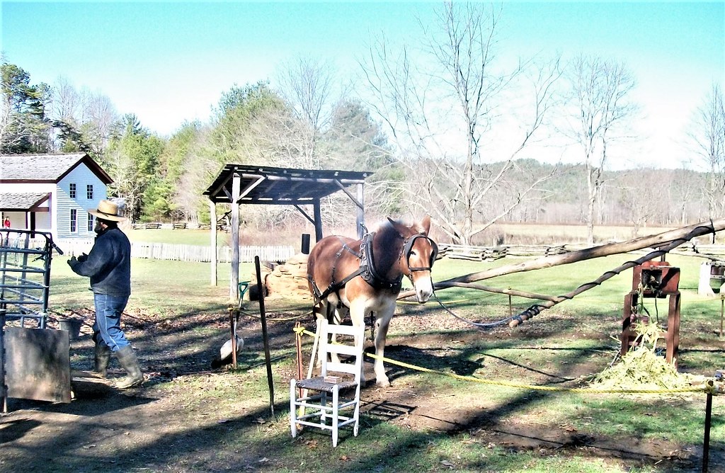One HP Horse powered sugar cane crushing press. Cade's Cov… Flickr