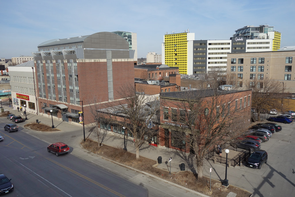 Downtown Iowa City, IA Clinton Street, March 1, 2020 Flickr