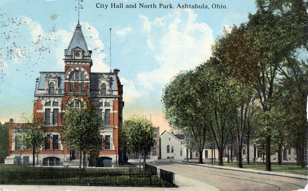 City Hall and North Park F. M. Kirby & Co. Postmark 1912 Flickr