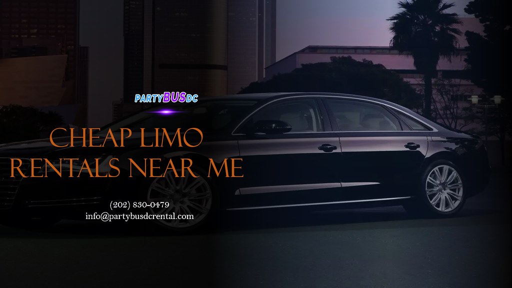 Cheap Limo Rentals Near Me Party Bus DC Rental Flickr