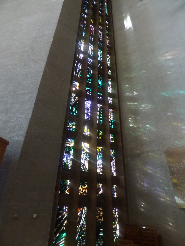 Coventry Cathedral Stained glass windows We first checke… Flickr