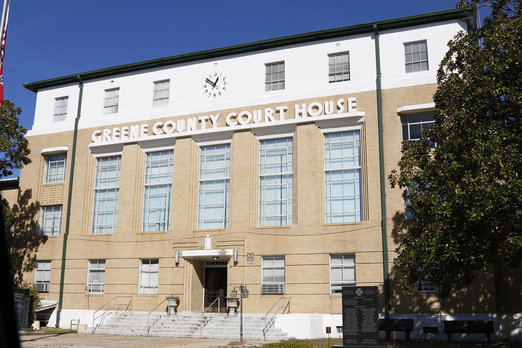 Leakesville, MS Greene County Court House Pic 2 Andy Tucker Flickr