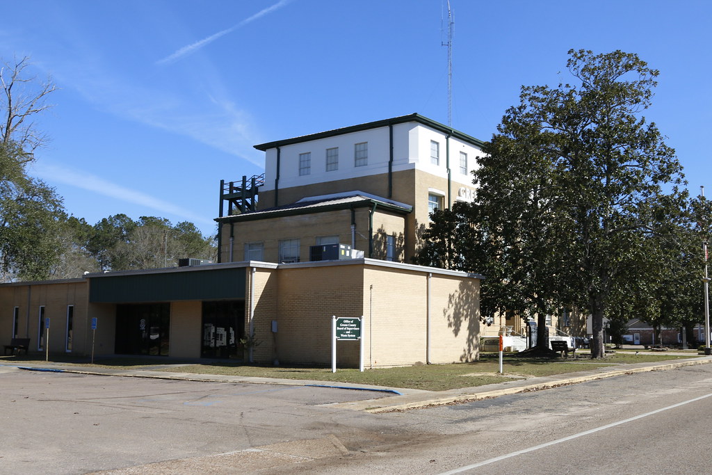 Leakesville, MS Greene County Court House Pic 3 Andy Tucker Flickr
