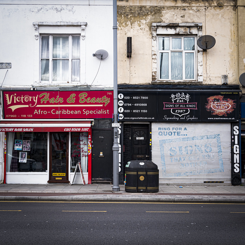 Shops, Lea Bridge Road Simon Flickr