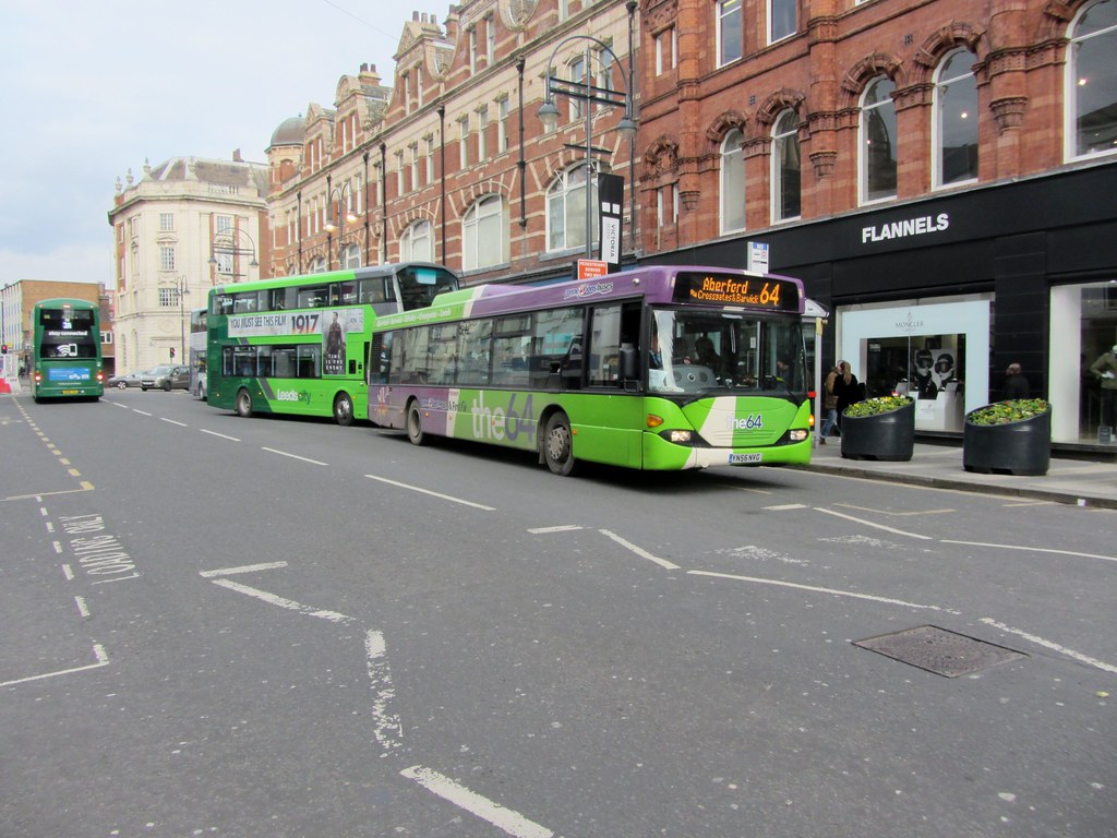 Leeds, Vicar Lane. Having uplifted the stray customer Scan… Flickr