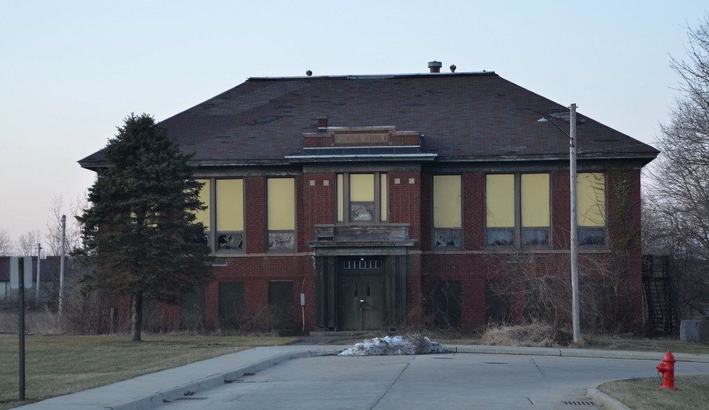 Spencer School Abandoned School in Spencer, Ohio Randy Brown Flickr