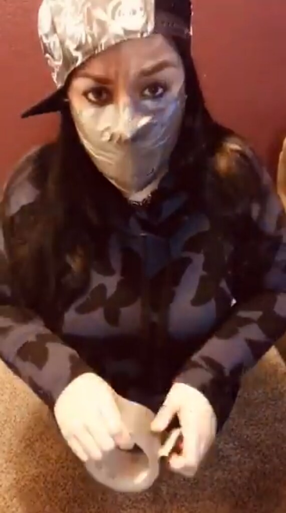 Izzy Duct Tape Over The Nose Tape gag over the nose girl Flickr