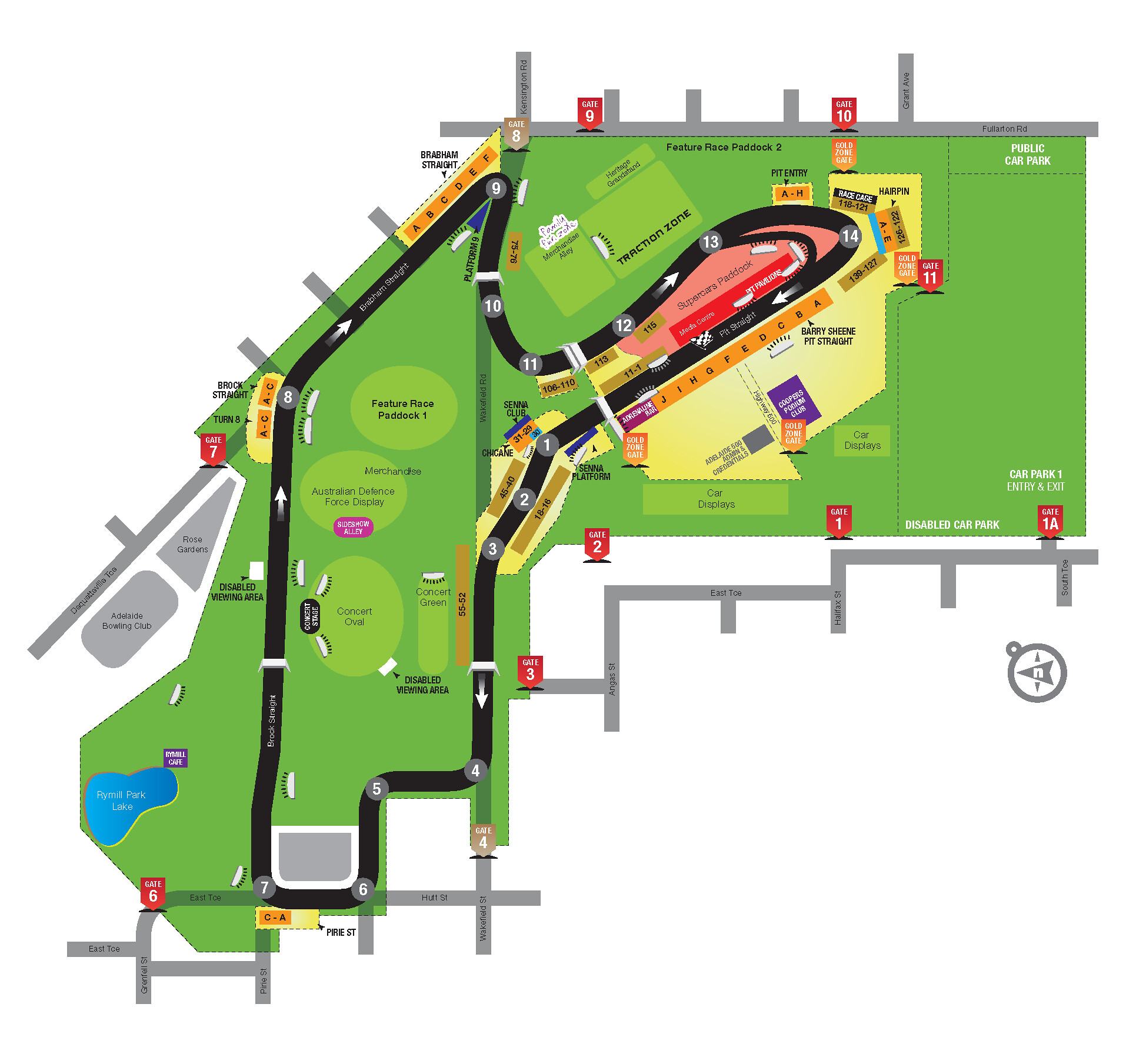 V8 SuperCar 2020 Round 1 Adelaide 500 All Racing In The World