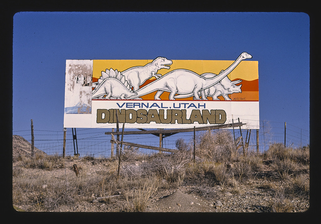 Vernal billboard, Route 40, Vernal, Utah (LOC) Margolies, … Flickr