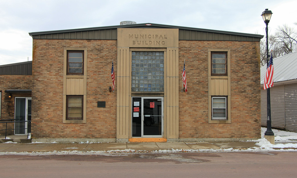 Municipal Building Dunnell, MN Tom McLaughlin Flickr