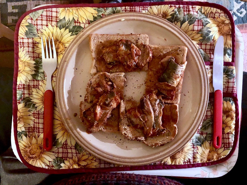 Pilchards on toast 67366 (41162) When I came home from t… Flickr