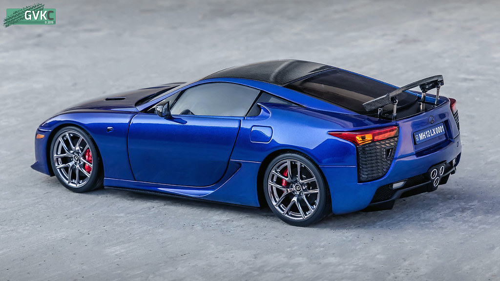 Lexus LFA Blue Pearl (Custom) 1/18 Autoart GVK Customs Flickr