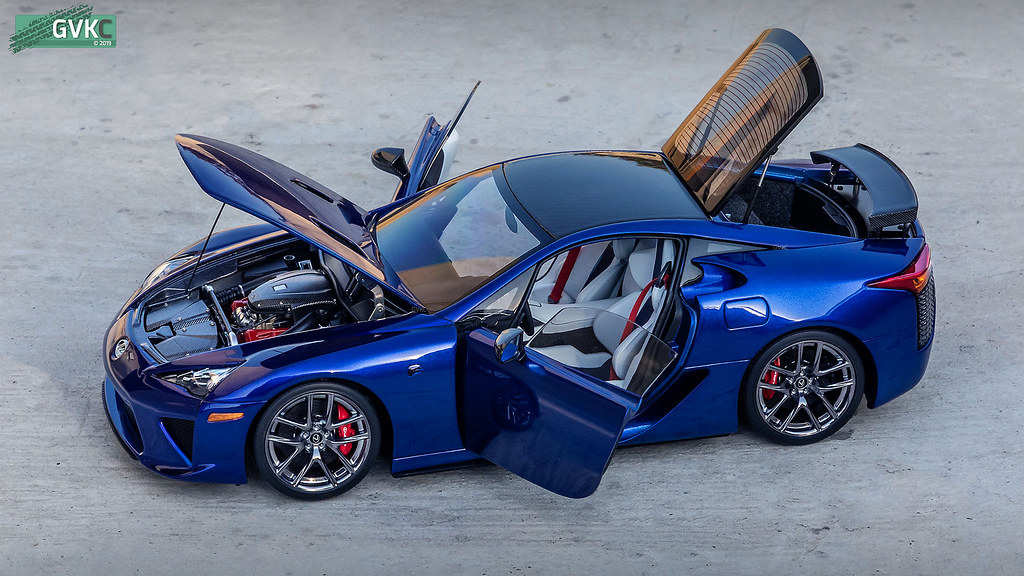 Lexus LFA Blue Pearl (Custom) 1/18 Autoart GVK Customs Flickr