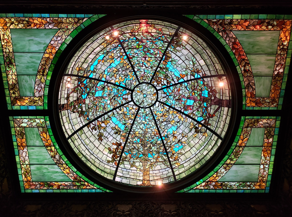 Driehaus Museum Stain Glass Dome Chicago, IL Rob Alter Flickr