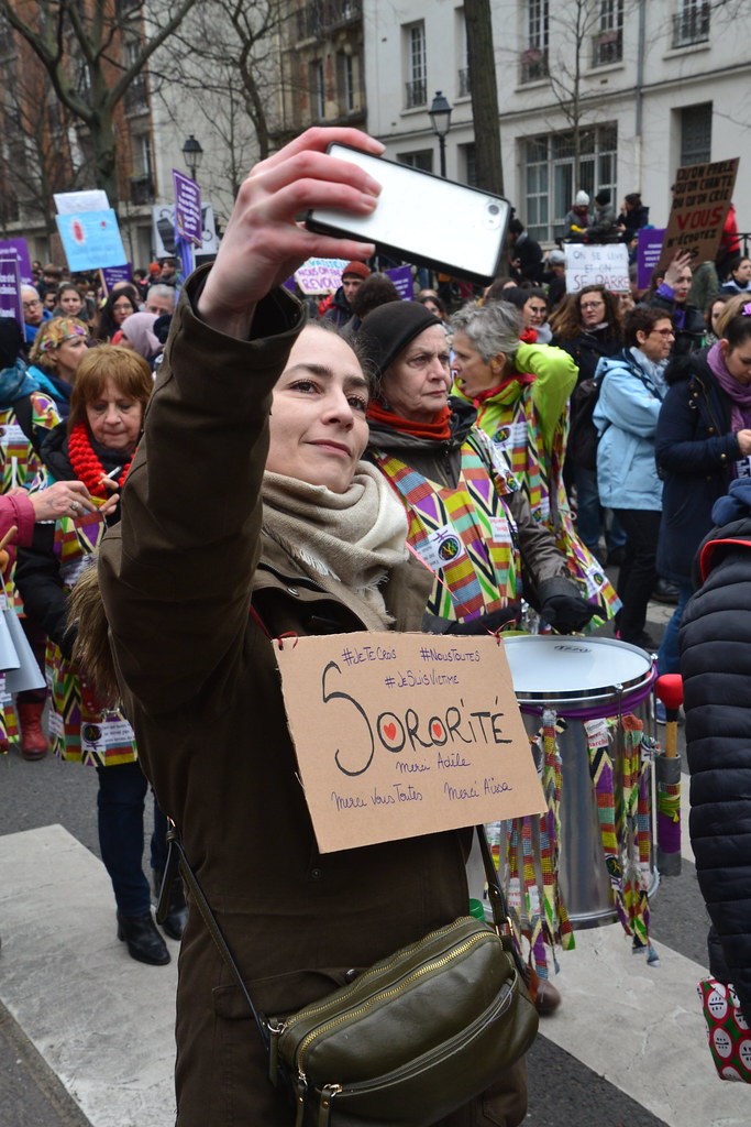 Manif 8 mars 2020 à Paris Journée internationale des