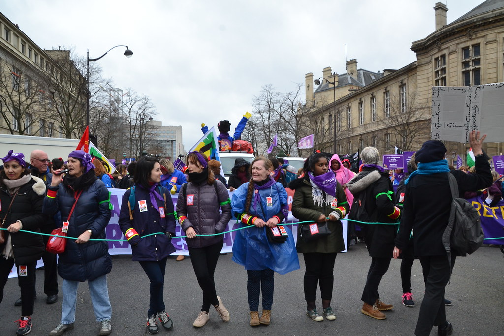 Manif 8 mars 2020 à Paris Journée internationale des