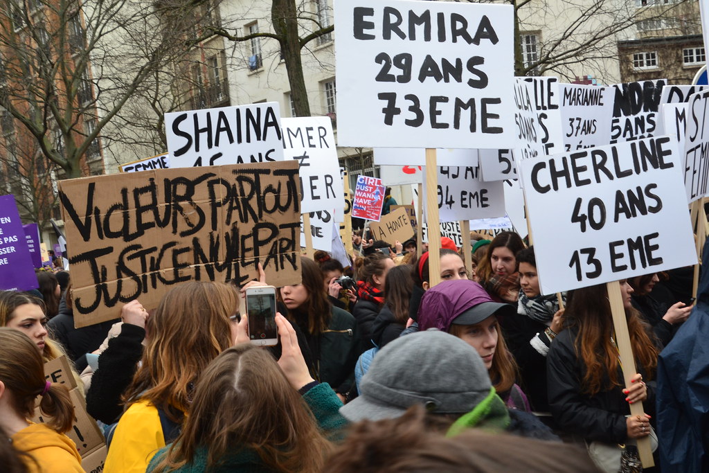 Manif 8 mars 2020 à Paris Journée internationale des
