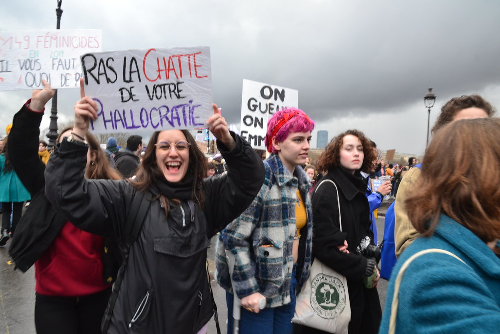 Manif 8 mars 2020 à Paris Journée internationale des