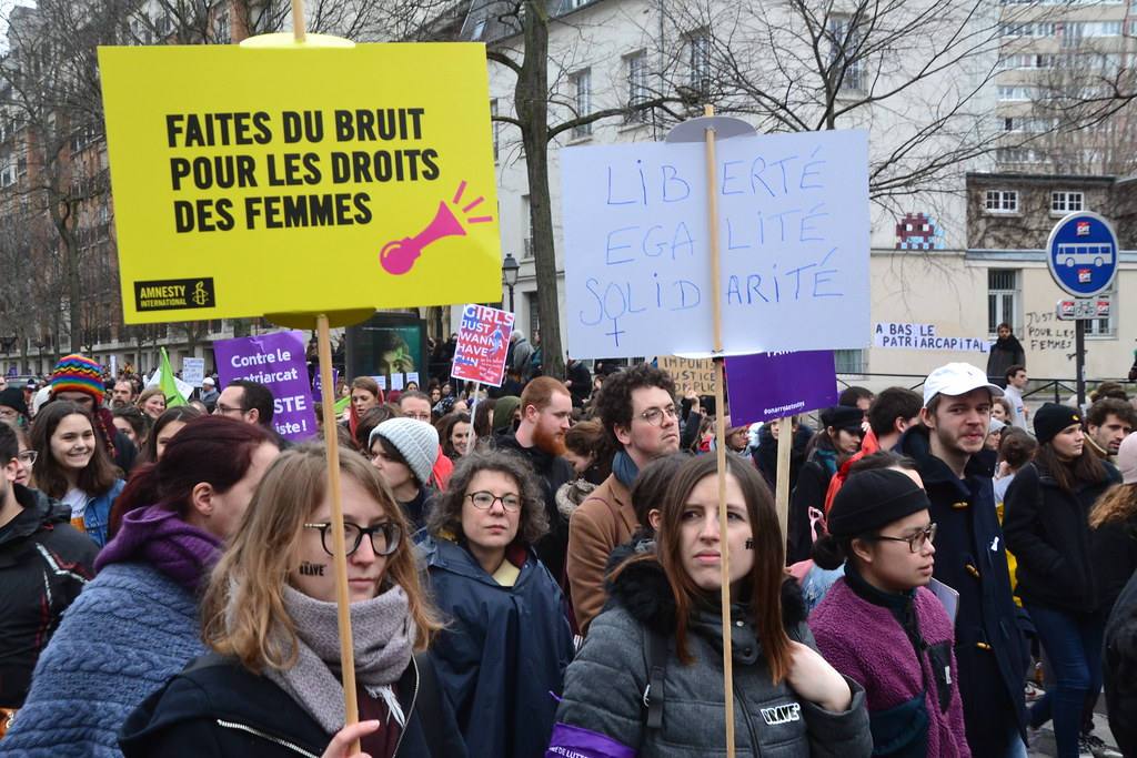 Manif 8 mars 2020 à Paris Journée internationale des