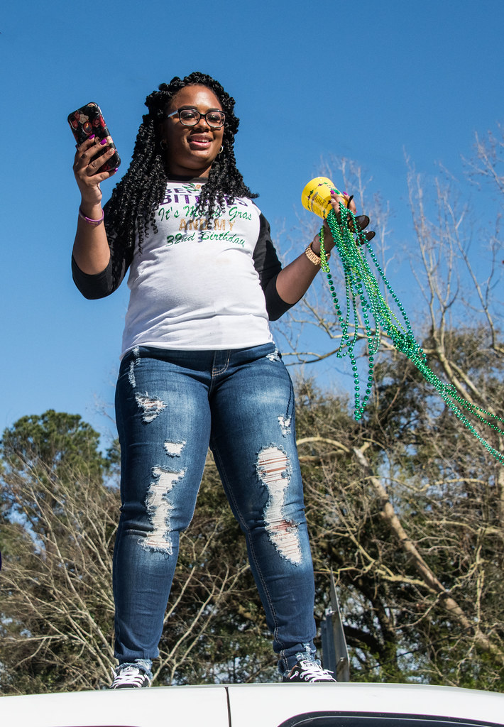 2020 on top of a truck roof, Mamou Mardi Gras Parade follo… Flickr