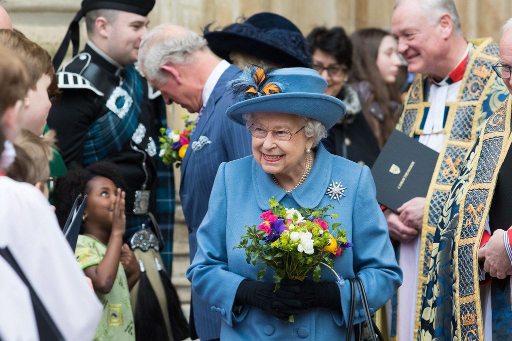 Her Majesty The Queen leaving Westminster Abbey Celebrated… Flickr