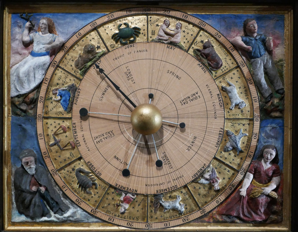 Zodiac clock Great Historical Clock of America Visiting … Flickr