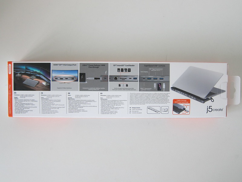 j5create USB-C Triple Display Docking Station (JCD543) « Blog