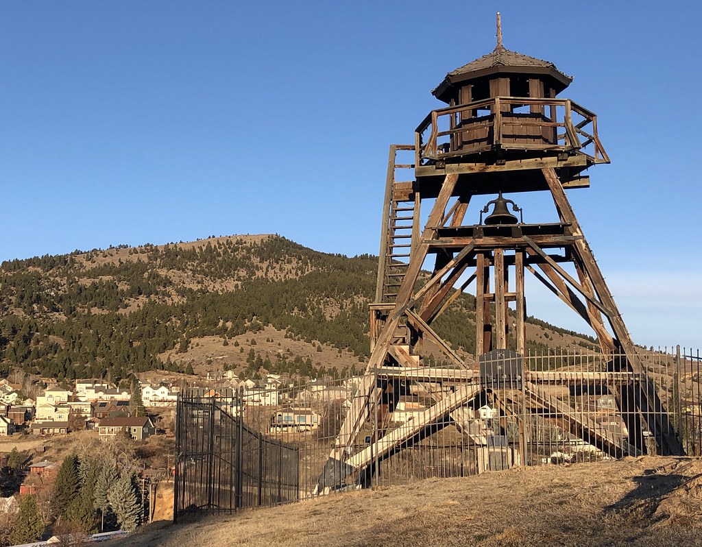 Firetower & Mount Helena. Helena,Montana a photo on Flickriver