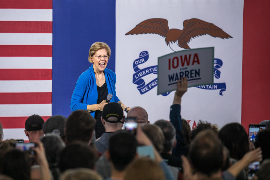 Davenport, IA Town Hall January 5, 2019 Elizabeth Warren Flickr