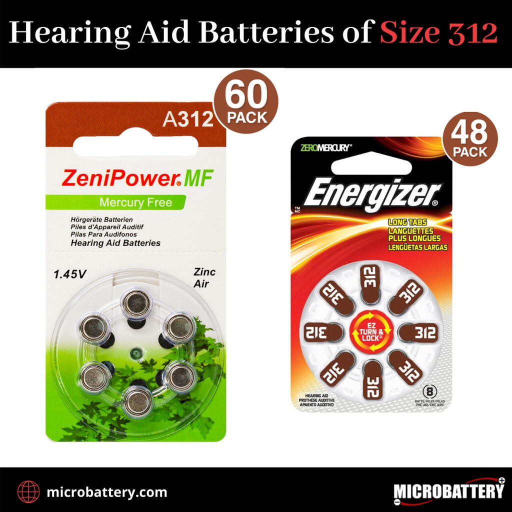 Hearing Aid Batteries of Size 312 Buy the best hearing aid… Flickr