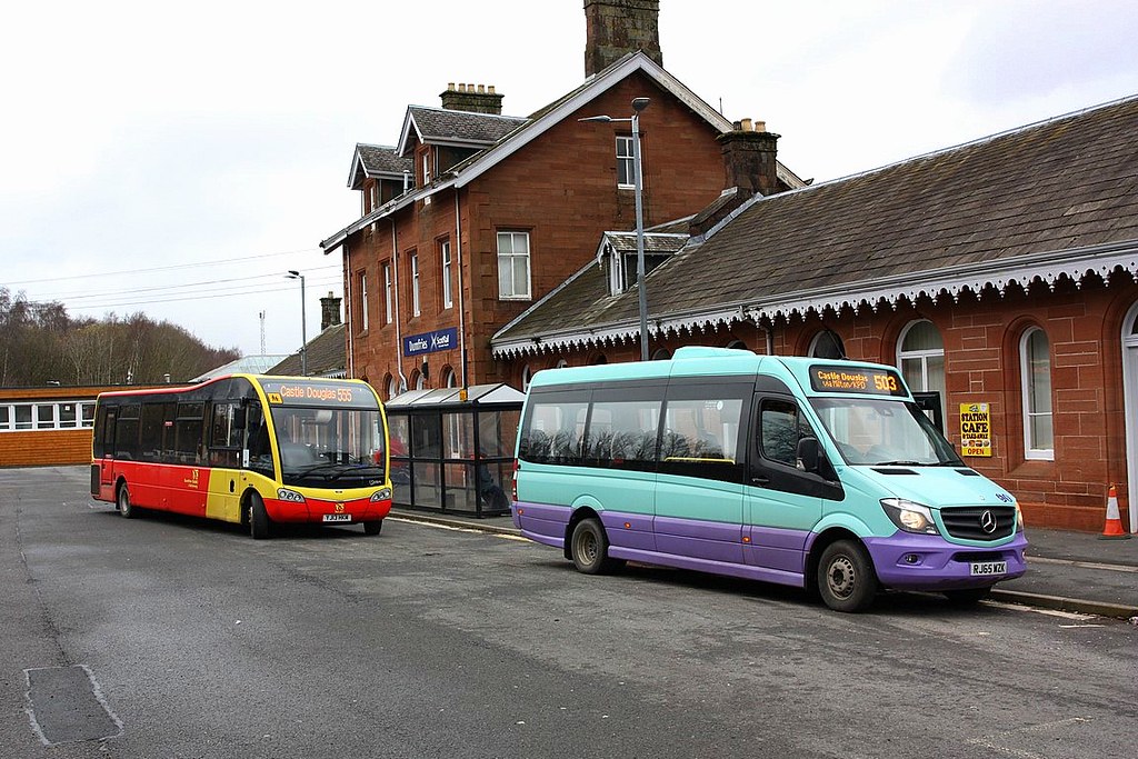 503 & 555 at Dumfries Railway Station Dumfries Railway Sta… Flickr