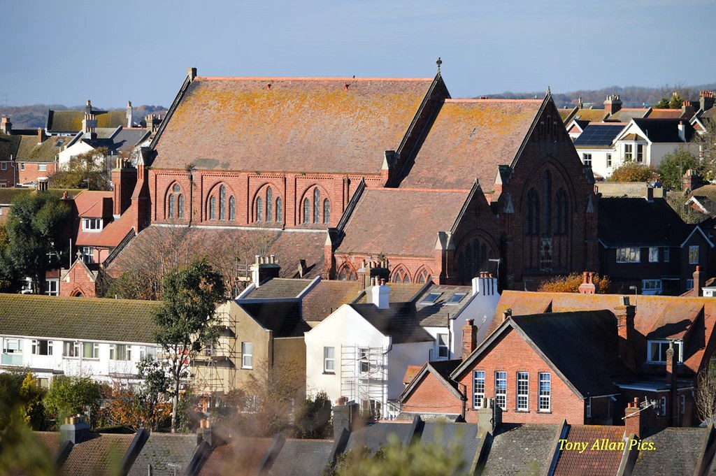 The Church, from Barley lane, Hastings. 20th Nov. 2016. anthony
