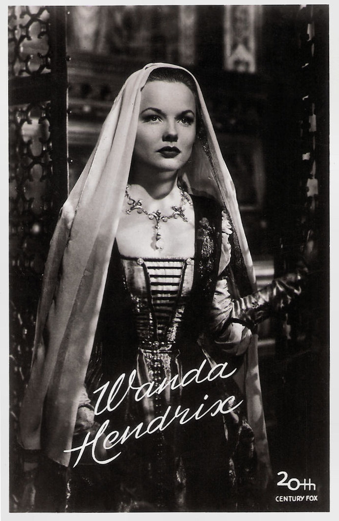 Wanda Hendrix in Prince of Foxes (1949) Dutch postcard, no… Flickr