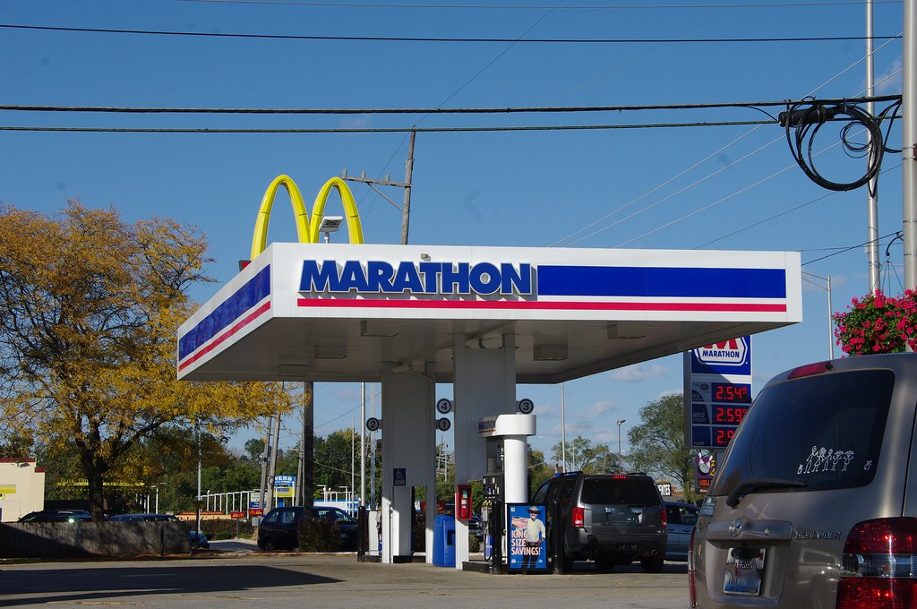 Marathon Gas, Palos Park, Illinois 2015 View Marathon Gas … Flickr