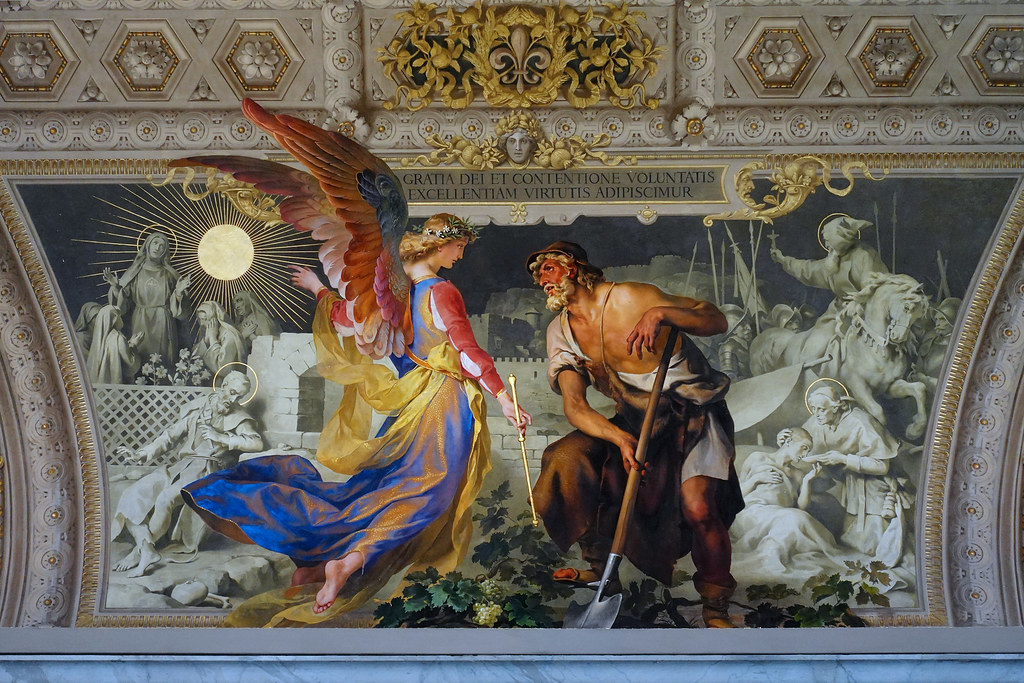 About God's Grace and Four Saints In this allegory entitle… Flickr