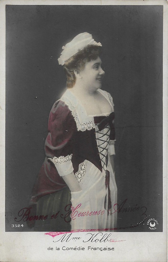 Therese Kolb French postcard by Croissant, Paris, no. 3524… Flickr