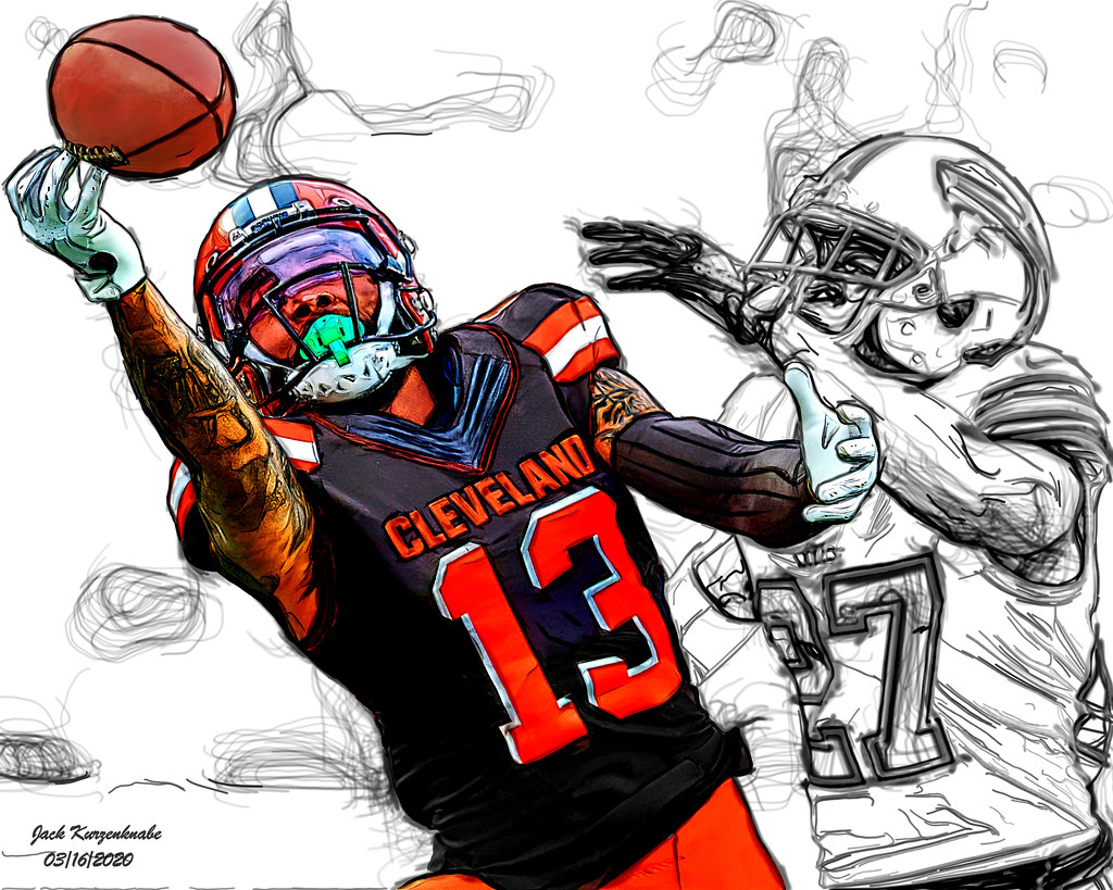 Cleveland Browns Odell Beckham Jr View all my NFL