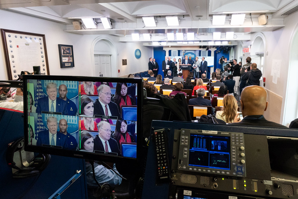White House Press Briefing President Donald J. Trump, join… Flickr