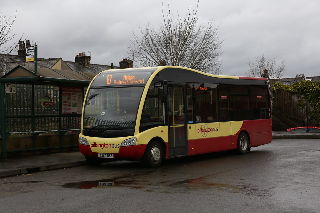 Pilkington Bus of Accrington YJ64DSE at Clitheroe driffbus Flickr