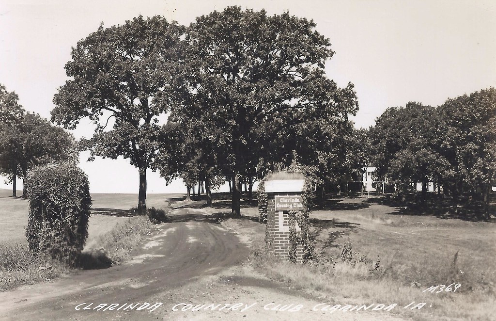 Clarinda, Iowa, Country Club, Entrance photolibrarian Flickr