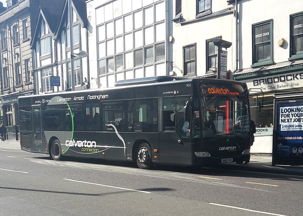 BN09FWX Trent Barton Calverton Connection 904 Matt's Transport