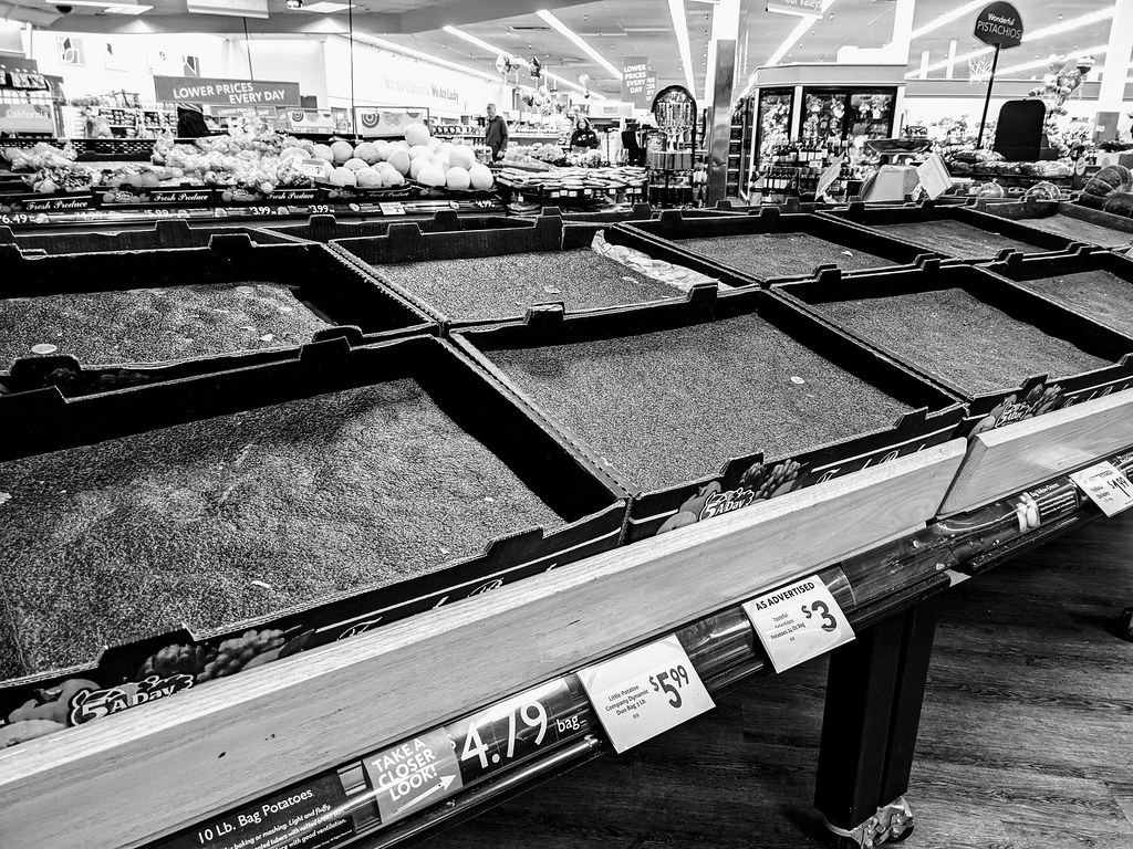 Empty Grocery Shelves San Jose, California Travis Wise Flickr