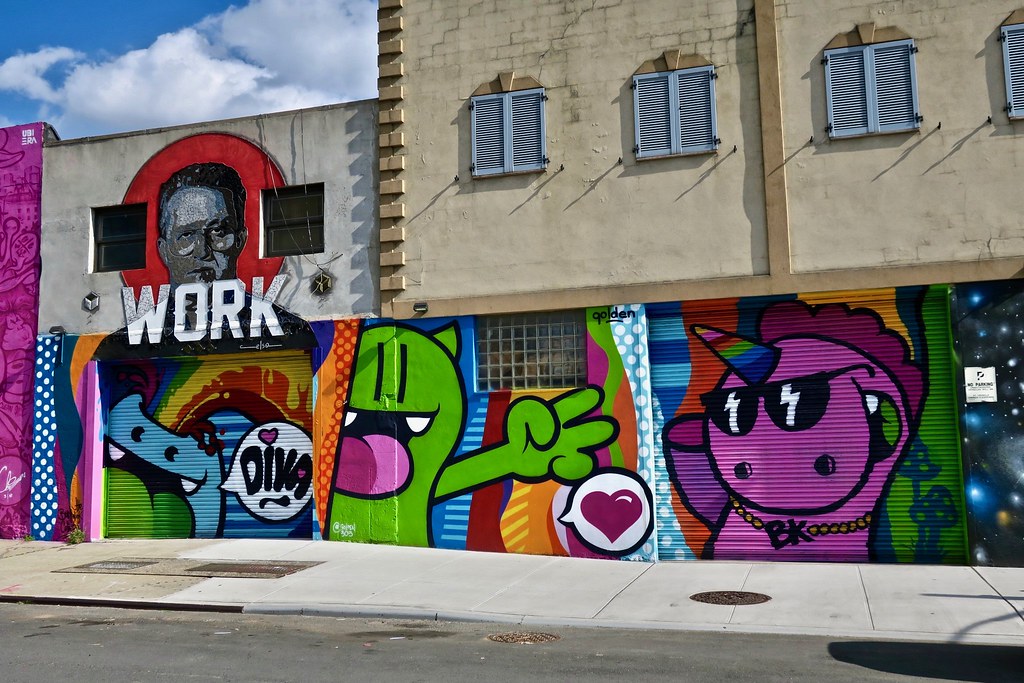 Work, Brooklyn, NY Street art in Brooklyn, New York, New Y… Flickr