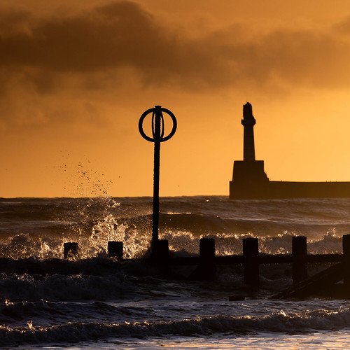 Aberdeen Lighthouse at sunrise, Aberdeen, Scotland. PeskyMesky Flickr