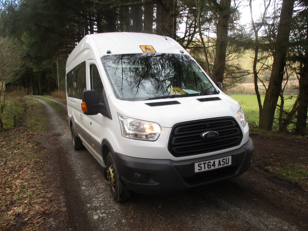 Ford Transit ST64ASU Ford Transit ST64ASU of Scottish Bo… Flickr