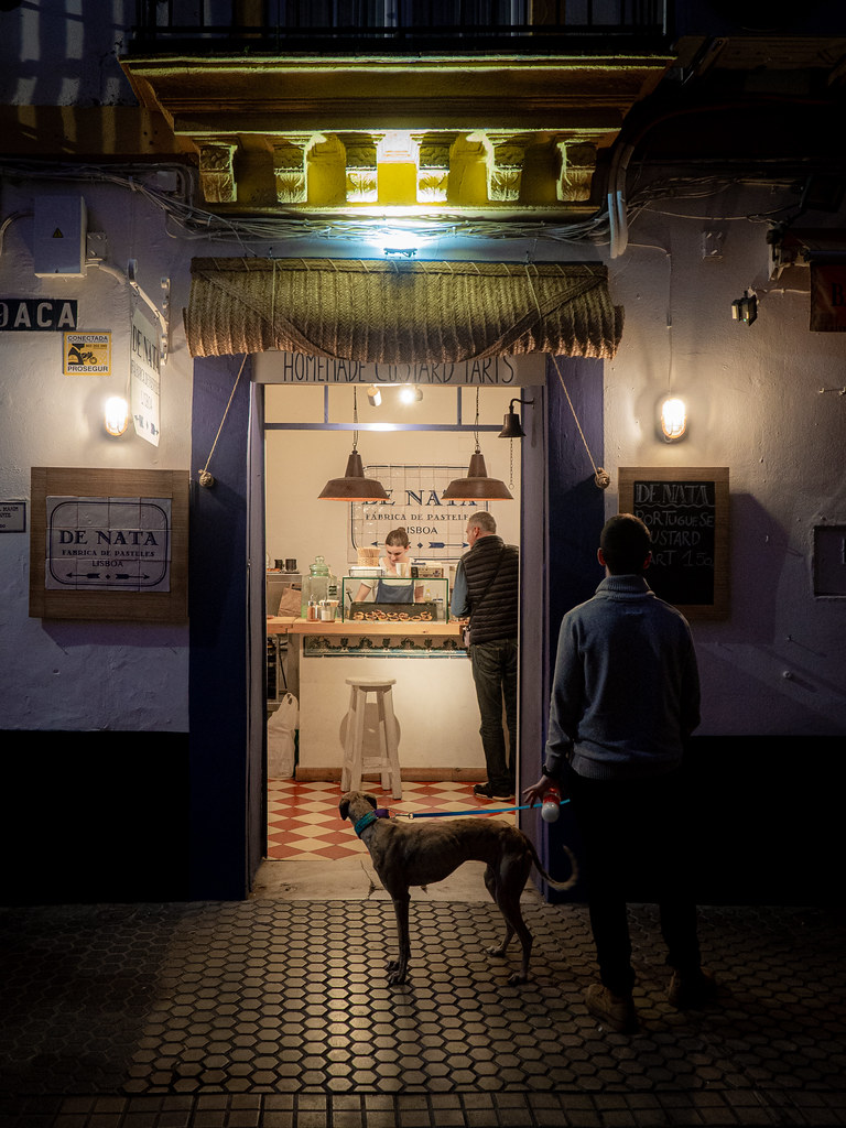 No tarts for you! De Natta bakery in Seville, Spain. Lines… Flickr