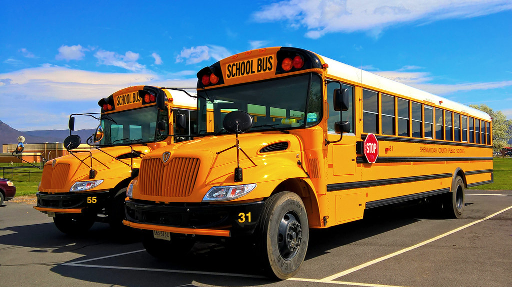 Bus 55 & 31 Shenandoah County Public Schools Bus 55 2020… Flickr