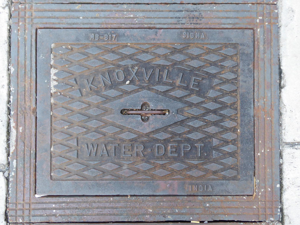 Knoxville, TN Water Department hatch ArchiTexty Flickr